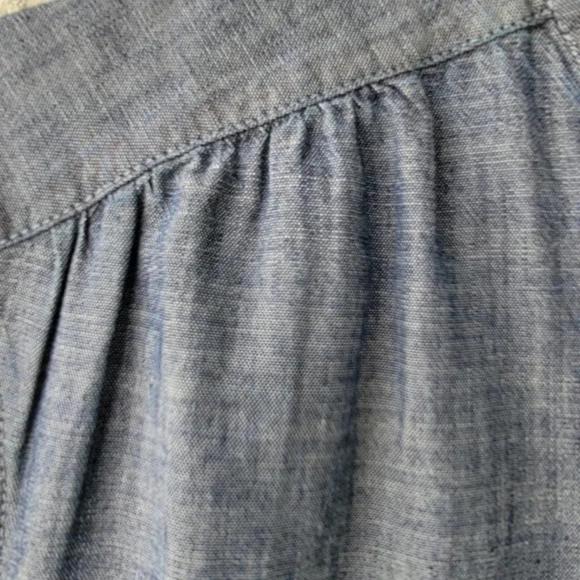 Lands' End Women's Cotton Shirt Long Sleeve - Picture 8 of 14